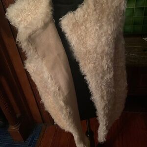 Elizabeth and James Fur Vest